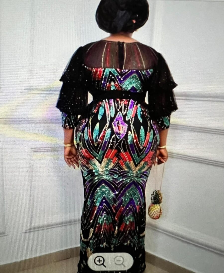 Fancy Beaded Ball Gown For Women - Image 4