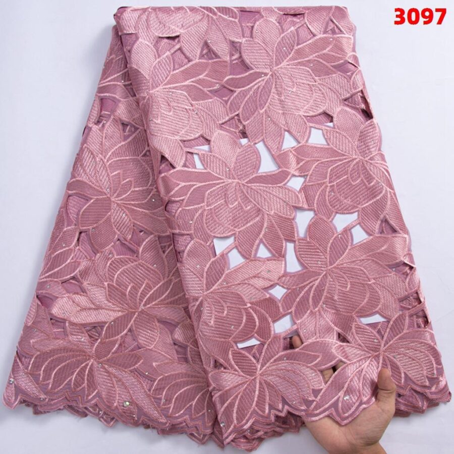 100% Cotton Lace Fabric - Image 11