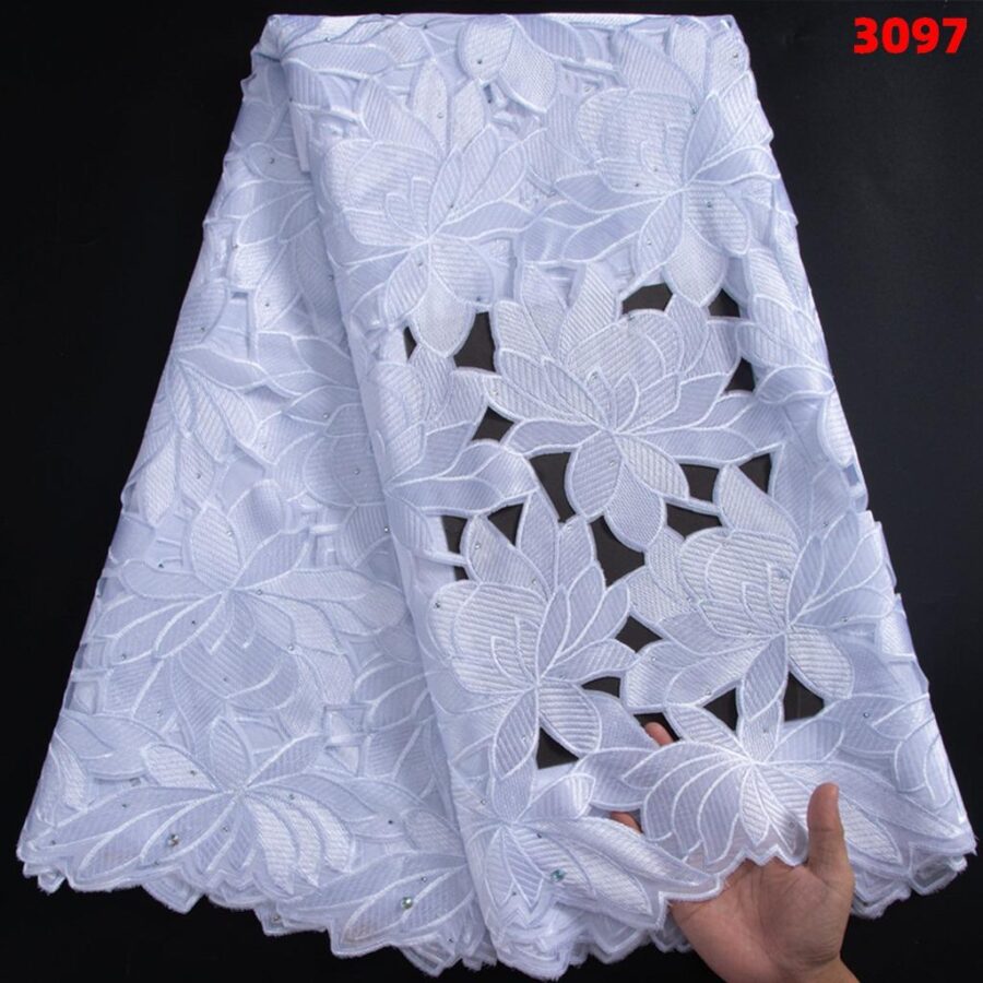 100% Cotton Lace Fabric - Image 13