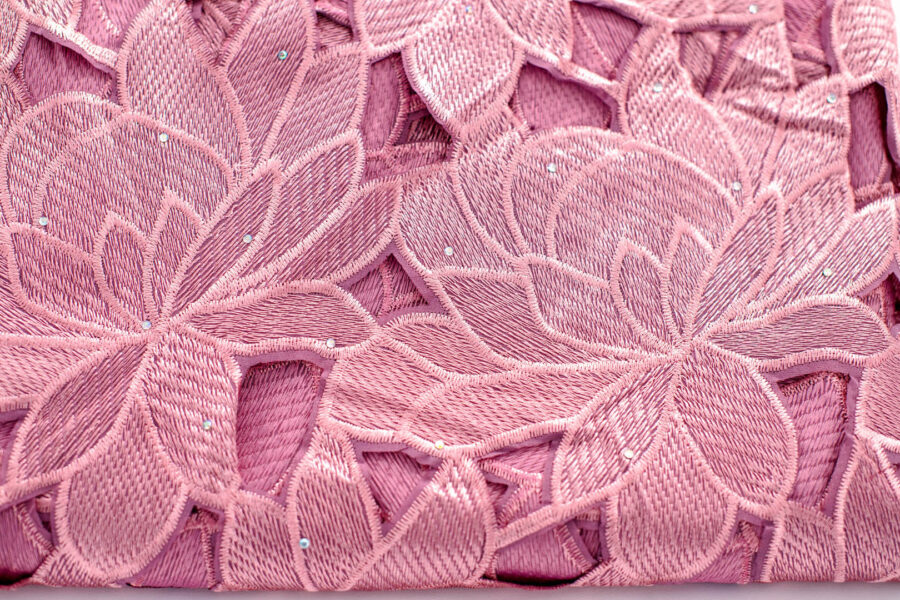 George Lace Fabric / Nigerian Lace Fabrics with Exquisite Patterns and Designs. - Image 9