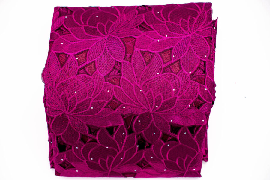 George Lace Fabric / Nigerian Lace Fabrics with Exquisite Patterns and Designs. - Image 13