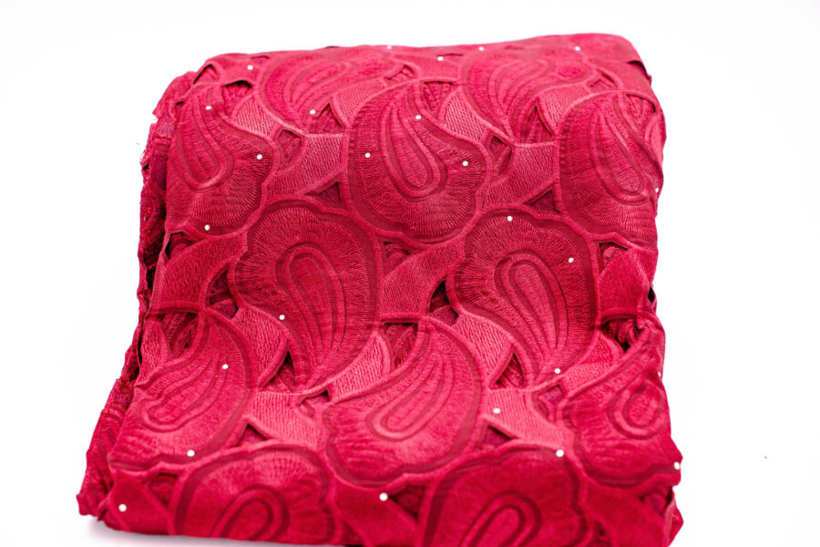 George Lace Fabric / Nigerian Lace Fabrics with Exquisite Patterns and Designs. - Image 6
