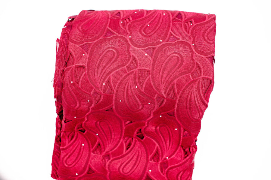 George Lace Fabric / Nigerian Lace Fabrics with Exquisite Patterns and Designs. - Image 7